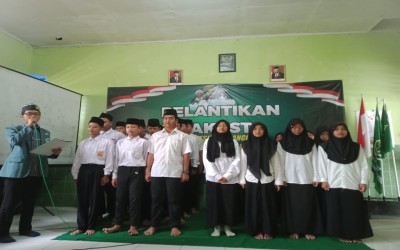 Pelantikan dan MAKESTA IPNU-IPPNU MTs Ma'ari NU 1 Karanglewas